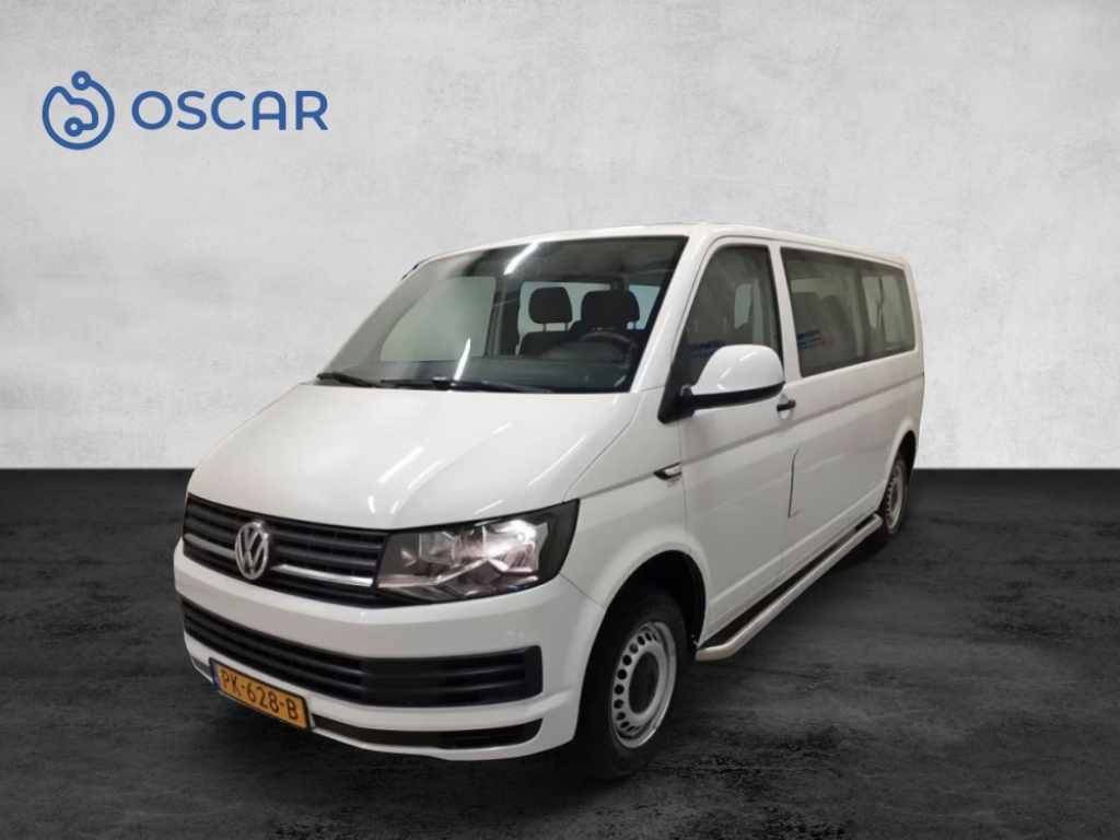 Witte Volkswagen Transporter uit ons verhuuraanbod